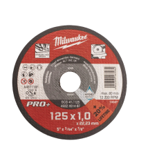 Lot de 10 disques à tronçonner Ø125 mm MILWAUKEE