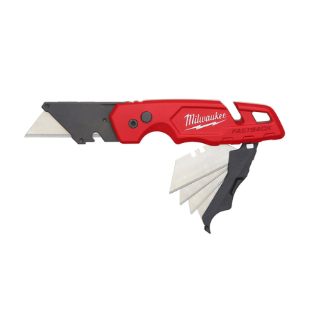 Cutter rétractable Fastback avec stockage de lames MILWAUKEE