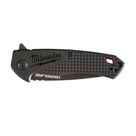 Couteau pliant Hardline lame lisse 75 mm MILWAUKEE