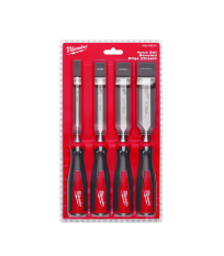 Lot de 4 ciseaux à bois MILWAUKEE