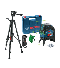 Laser lignes vert GCL 2-15 G + Support RM1 + Trepied BT 150 BOSCH