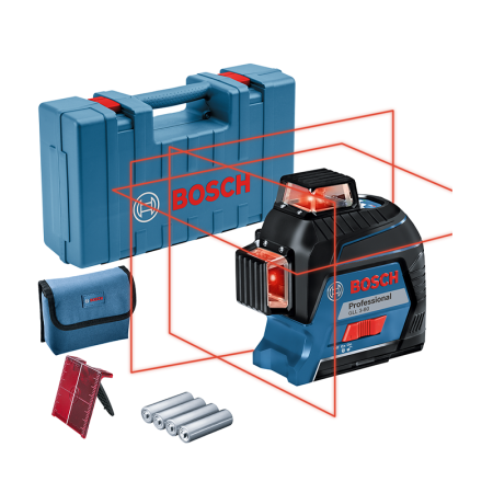 Laser lignes rouge GLL 3-80 BOSCH
