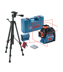 Laser lignes rouge GLL 3-80 + Trépied BT 150 BOSCH