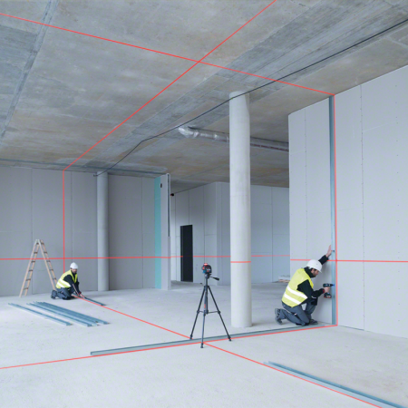 Laser lignes rouge 360° Pile GLL 3-80 BOSCH
