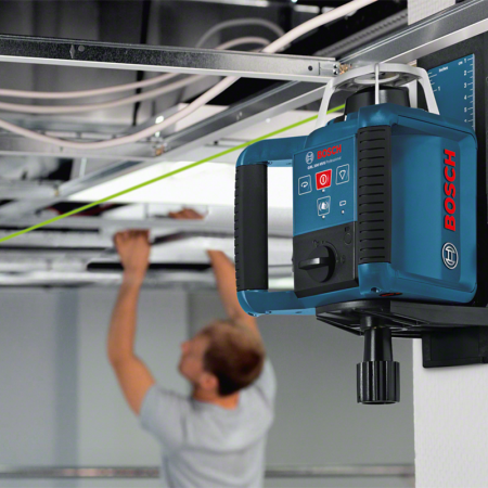Laser rotatif GRL 300 HVG + Cellule de réception LR 1G + Trépied BT300 BOSCH