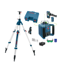 Laser rotatif GRL 300 HVG + Cellule de réception LR 1G + Trépied BT300 BOSCH