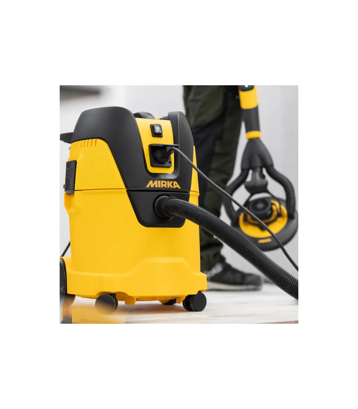 Extracteur de poussière 1125 L + 1 tuyau d'extraction MIRKA
