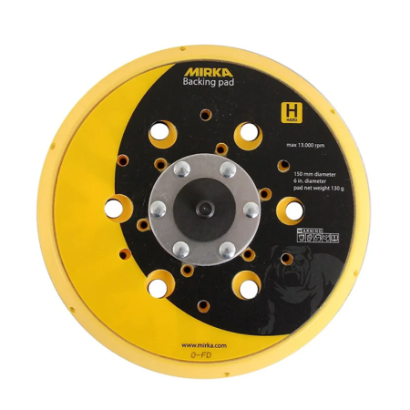 Plateau de ponçage NET Ø150 mm Rigide 48 trous MIRKA