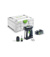 Perceuse-visseuse C 18-Basic + 1 batterie 18V 4 Ah FESTOOL