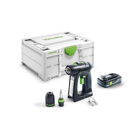 Perceuse-visseuse C 18-Basic + 1 batterie 18V 4 Ah FESTOOL