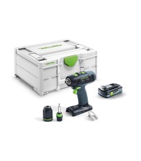 Perceuse-visseuse T 18+3-Basic + 1 batterie 18V 4 Ah FESTOOL