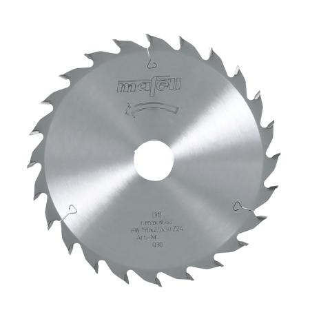 Lame de scie carbure 168 x 1,2/1,8 x 20 mm 24 dents WZ MAFELL