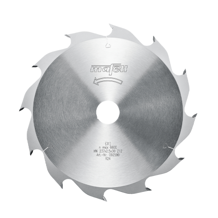 Lame de scie carbure 237 x 1,8/2,5 x 30mm 12 dents MAFELL