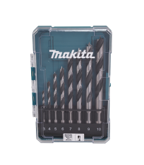 Coffret de 8 forets bois Ø3-10 mm MAKITA