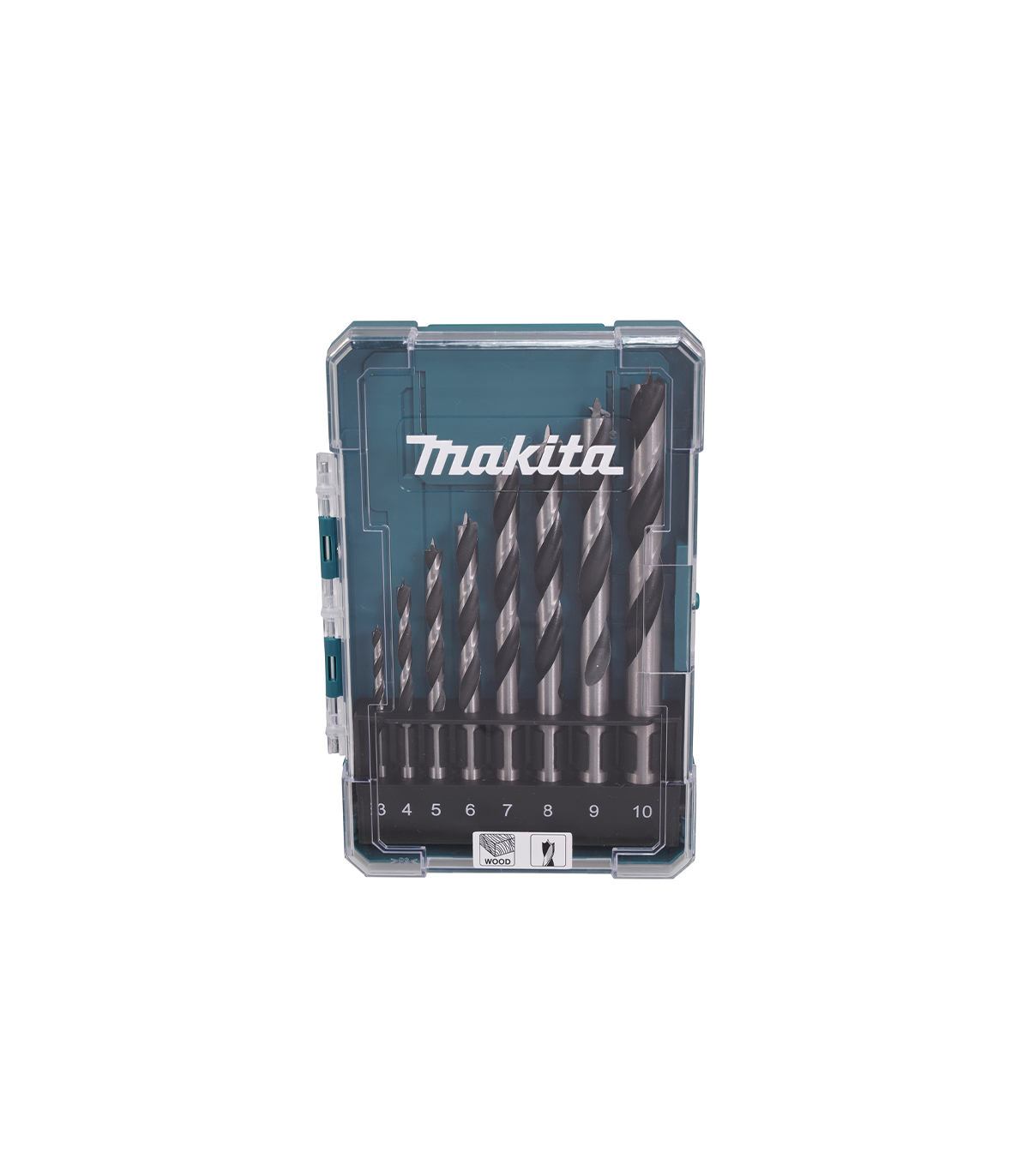 Coffret de 8 forets bois Ø3-10 mm MAKITA