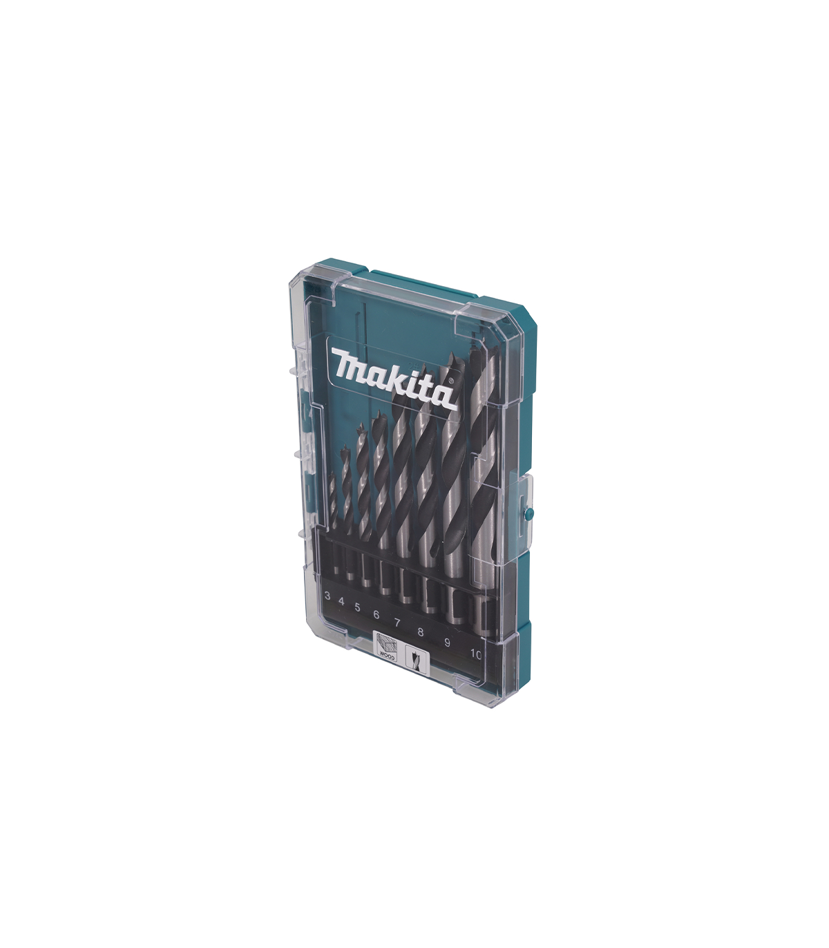 Coffret de 8 forets bois Ø3-10 mm MAKITA