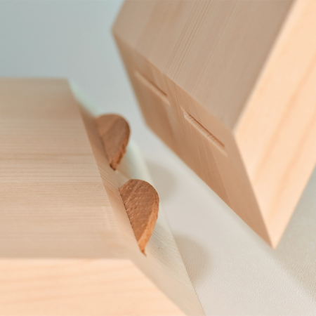 Lamelles d'assemblage bois authentique taille 0 LAMELLO