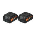 Pack de 2 Batteries Li-ion GBA 18V 4 Ah AS FEIN