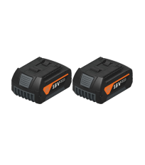 Pack de 2 Batteries Li-ion GBA 18V 4 Ah AS FEIN
