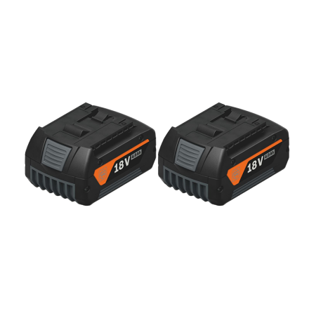 Pack de 2 Batteries Li-ion GBA 18V 4 Ah AS FEIN