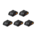 Pack de 5 Batteries Li-ion ProCore 18V 4 Ah AS FEIN