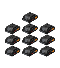 Pack de 10 Batteries Li-ion ProCore 18V 4 Ah AS FEIN