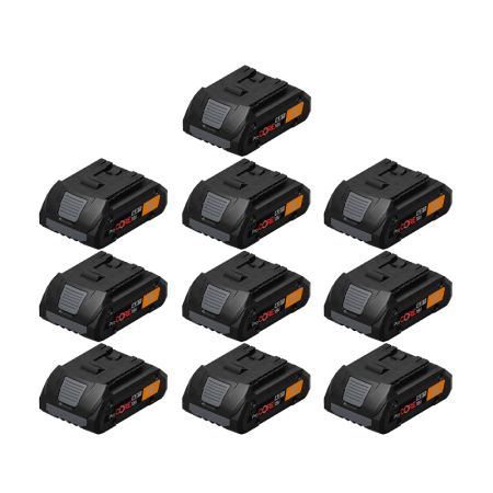 Pack de 10 Batteries Li-ion ProCore 18V 4 Ah AS FEIN
