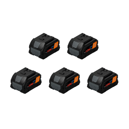 Pack de 5 Batteries Li-ion ProCore 18V 8 Ah AS FEIN