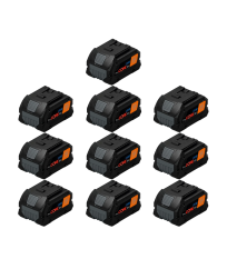 Pack de 10 Batteries Li-ion ProCore 18V 8 Ah AS FEIN