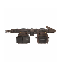 Ceinture porte-outils en cuir 18 compartiments DEWALT