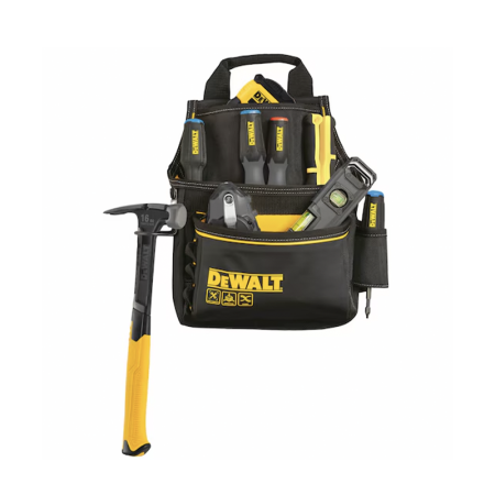 Porte-outils avec ceinture textile 12 compartiments DEWALT