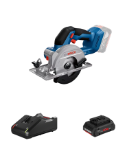 Scie circulaire Ø140 mm GKS 18V-51 + 1 batterie ProCore 18V 4 Ah + Chargeur GAL 18V-40 BOSCH