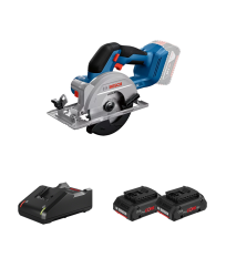 Scie circulaire Ø140 mm GKS 18V-51 + 2 batteries ProCore 18V 4 Ah + Chargeur GAL 18V-40 BOSCH