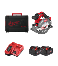 Scie circulaire Ø165 mm 18V M18 FCS552-0X + 2 batteries 18V 5 Ah + chargeur M12-18 FC MILWAUKEE