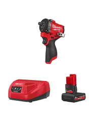 Boulonneuse compacte ½ 12V M12 FCIWF12G3-0 + 1 batterie 12V 5 Ah + Chargeur C12C MILWAUKEE