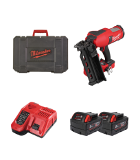 Cloueur Duplex 18V M18 FDN-0C + 2 batteries 18V 5 Ah + Chargeur M12-18 FC MILWAUKEE