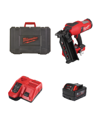 Cloueur Duplex 18V M18 FDN-0C + 1 batterie 18V 5 Ah + Chargeur M12-18 FC MILWAUKEE