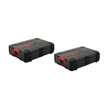 Lot de 2 malettes de rangement HD Box 1 MILWAUKEE