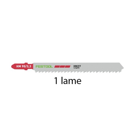 Lame de scie sauteuse HPL HM 90/3,3 FESTOOL