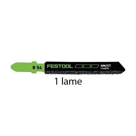 Lame de scie sauteuse matériaux céramiques R 54 G Riff FESTOOL