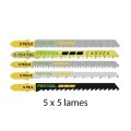 Jeu de 25 lames de scie sauteuse bois STS-Sort FESTOOL
