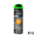 Lot de 12 Traceurs de chantier fluorescent S MARK Vert SOPPEC