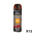 Lot de 12 Traceurs de chantier non fluorescent S MARK Marron SOPPEC