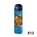 Lot de 12 Traceurs de chantier à l'eau très fluorescent FLUO TP HYDRO Bleu SOPPEC