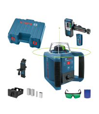 Laser rotatif vert GRL 300 HVG + Cellule de réception LR 1G BOSCH