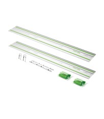 Set de 2 rails de guidage FS/2-KP 1400 mm + raccord FSV/2 + 2 serre-joints FSZ 120 FESTOOL