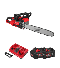 Tronçonneuse à double batterie 50 cm M18 F2CHS50-0 + 2 batteries FB8 18V 8 Ah + chargeur DFC MILWAUKEE