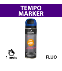 Traceur de chantier fluorescent TEMPO MARKER Bleu SOPPEC