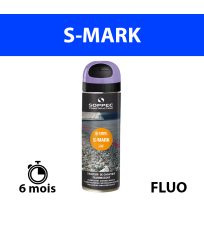 Traceur de chantier fluorescent S MARK Violet SOPPEC