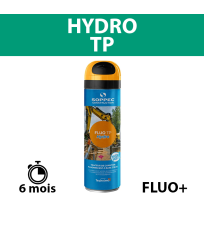 Traceur de chantier à l'eau très fluorescent FLUO TP HYDRO Orange SOPPEC
